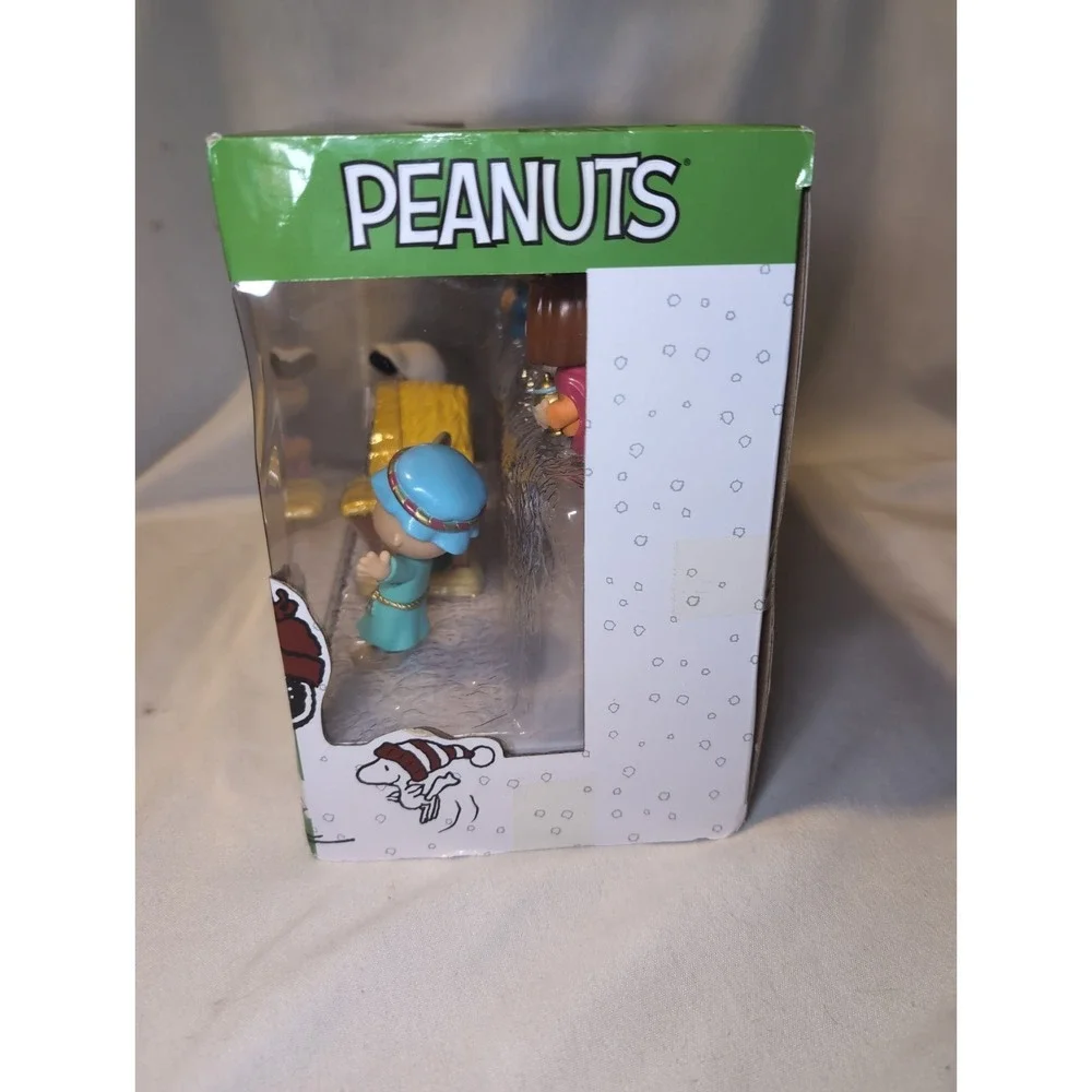 2016 Peanuts Holiday Nativity Figures Deluxe Set  Christmas Just Play